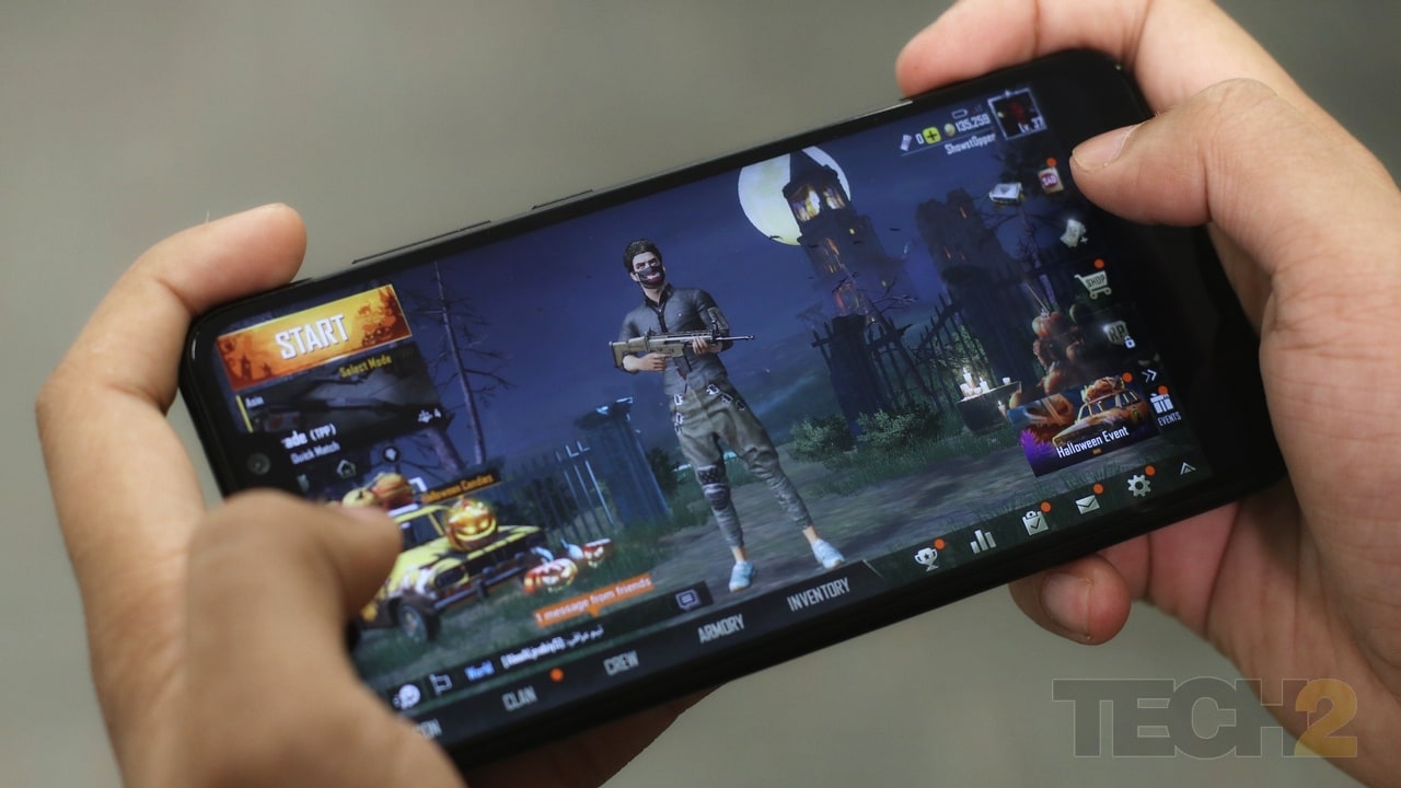 PUBG is playable at the lowest possible settings on the Note 6 Pro. Image: tech2/ Sachin
